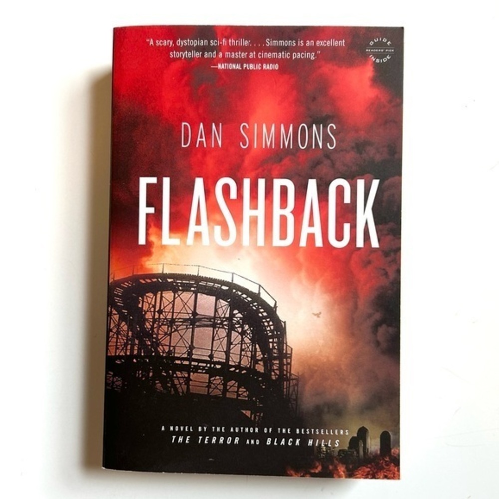 3 For $13! FLASHBACK by Dan Simmons Paperback Book